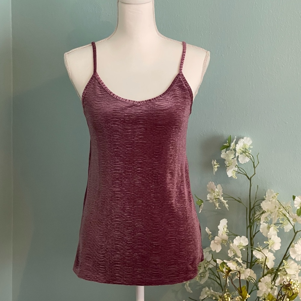 Maurice’s Burgundy Velour Camisole Size X Small